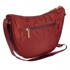 Beuteltasche X-BAG & X-Travel Moonbag Bordeaux, Farbe: rot/weinrot, Marke: Brics, EAN: 8016623978031, Abmessungen in cm: 33x26x9.5, Bild 4 von 7