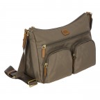 Umhängetasche X-BAG & X-Travel Nut, Farbe: braun, Marke: Brics, EAN: 8016623978048, Abmessungen in cm: 34x24x8, Bild 2 von 7