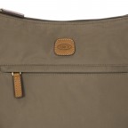 Beuteltasche X-BAG & X-Travel Nut, Farbe: braun, Marke: Brics, EAN: 8016623978062, Abmessungen in cm: 30x20x13, Bild 7 von 7