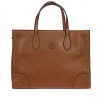 Handtasche Volterra Opera Bag S mit Laptopfach 13 Zoll Tobacco, Farbe: cognac, Marke: Brics, EAN: 8016623976907, Abmessungen in cm: 35x26.5x12.5, Bild 1 von 7