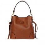 Beuteltasche Volterra Small Bucket Bag Tobacco, Farbe: cognac, Marke: Brics, EAN: 8016623975191, Abmessungen in cm: 20x19x12, Bild 1 von 7