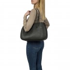 Shopper Gondola Lavanda 2 in 1 Black, Farbe: schwarz, Marke: Brics, EAN: 8016623912936, Abmessungen in cm: 39x26x4, Bild 6 von 8