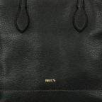 Shopper Gondola Orchidea Black, Farbe: schwarz, Marke: Brics, EAN: 8016623976068, Abmessungen in cm: 32x28x14.5, Bild 7 von 7