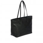 Shopper Gondola Orchidea Black, Farbe: schwarz, Marke: Brics, EAN: 8016623976068, Abmessungen in cm: 32x28x14.5, Bild 4 von 7