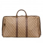 Reisetasche Pisa 4G-Logo Größe 56 cm Beige Brown Blue, Farbe: braun, Marke: Guess, EAN: 7628907210334, Abmessungen in cm: 56x30x22, Bild 3 von 5