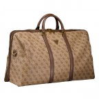 Reisetasche Pisa 4G-Logo Größe 56 cm Beige Brown Blue, Farbe: braun, Marke: Guess, EAN: 7628907210334, Abmessungen in cm: 56x30x22, Bild 2 von 5