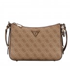 Umhängetasche Eco Erica 4G-Logo Latte, Farbe: braun, Marke: Guess, EAN: 0190231872481, Abmessungen in cm: 24.5x17.5x6, Bild 1 von 6