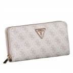 Geldbörse Laurel II 4G-Logo mit Griffschlaufe Dark Taupe, Farbe: taupe/khaki, Marke: Guess, EAN: 0190231996859, Abmessungen in cm: 20.5x10x2.8, Bild 2 von 5