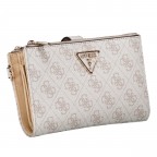 Geldbörse / Handytasche Laurel II 4G-Logo mit Griffschlaufe Dark Taupe, Farbe: taupe/khaki, Marke: Guess, EAN: 0190231996873, Abmessungen in cm: 18.5x11x2.5, Bild 2 von 5