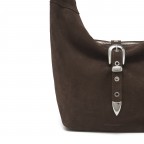 Beuteltasche Rebel Claudine Cozy Dark Brown, Farbe: braun, Marke: Les Visionnaires, EAN: 4262499033259, Abmessungen in cm: 31x47x15, Bild 6 von 6
