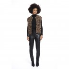 Weste Elona Größe S Leopard, Farbe: braun, Marke: Rino & Pelle, EAN: 8720529553208, Bild 4 von 4