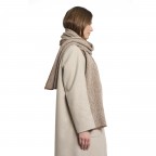 Schal Malhia Brew Birch Zigzag, Farbe: braun, Marke: Rino & Pelle, EAN: 8720529553451, Abmessungen in cm: 32.5x175x0.2, Bild 2 von 4