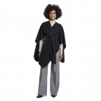 Cape Marwa ONE-SIZE Black, Farbe: schwarz, Marke: Rino & Pelle, EAN: 8720529536768, Abmessungen in cm: 101x158x0.5, Bild 2 von 5