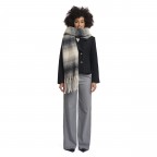 Schal Erica Black White, Farbe: grau, Marke: Rino & Pelle, EAN: 8720529538656, Abmessungen in cm: 47x235x0.5, Bild 3 von 4