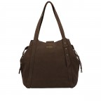 Shopper Pretty Wonder Suede M variabel in der Form DKLBRAUN/Coffee, Farbe: braun, Marke: Hey Marly, EAN: 4262484652625, Abmessungen in cm: 50x31x10, Bild 2 von 6