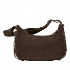 Beuteltasche Lifetime Sister Suede M Coffee, Farbe: braun, Marke: Hey Marly, EAN: 4262484652595, Abmessungen in cm: 35.5x27x11.2, Bild 3 von 9
