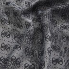 Schal Erica 4G-Logo Coal, Farbe: anthrazit, Marke: Guess, EAN: 7621235353957, Abmessungen in cm: 32x190x0.5, Bild 4 von 5