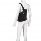 Tasche Calista 2 in 1 Black, Farbe: schwarz, Marke: Guess, EAN: 0190231965701, Abmessungen in cm: 25x16.5x8, Bild 6 von 7
