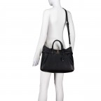 Handtasche Yesba Black, Farbe: schwarz, Marke: Guess, EAN: 0198659025335, Abmessungen in cm: 38x29.5x12, Bild 6 von 7