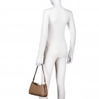 Umhängetasche Noelle II Mini Latte Brown, Farbe: braun, Marke: Guess, EAN: 0198659000820, Abmessungen in cm: 28.5x15x7, Bild 4 von 8