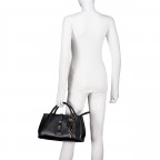 Handtasche Brooke Black, Farbe: schwarz, Marke: Guess, EAN: 0198659025809, Abmessungen in cm: 33x18.5x10, Bild 4 von 5