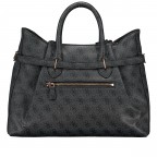 Handtasche Yesba 4G-Logo Coal, Farbe: anthrazit, Marke: Guess, EAN: 0198659028008, Abmessungen in cm: 38x29.5x12, Bild 3 von 7