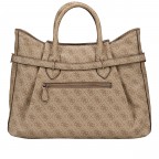 Handtasche Yesba 4G-Logo Latte, Farbe: braun, Marke: Guess, EAN: 0198659028015, Abmessungen in cm: 38x29.5x12, Bild 3 von 7