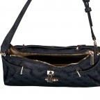 Umhängetasche Yesba 4G-Logo Coal, Farbe: anthrazit, Marke: Guess, EAN: 0198659028046, Abmessungen in cm: 27.5x18x9.5, Bild 5 von 5