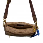 Umhängetasche Milano 4G-Logo Beige Brown, Farbe: braun, Marke: Guess, EAN: 7621806188346, Abmessungen in cm: 22x24x5.5, Bild 6 von 6