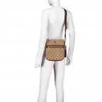 Umhängetasche Milano 4G-Logo Beige Brown, Farbe: braun, Marke: Guess, EAN: 7621806188346, Abmessungen in cm: 22x24x5.5, Bild 5 von 6