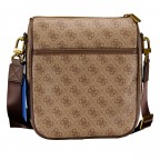 Umhängetasche Milano 4G-Logo Beige Brown, Farbe: braun, Marke: Guess, EAN: 7621806188346, Abmessungen in cm: 22x24x5.5, Bild 3 von 6