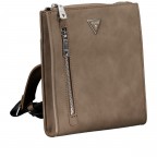 Umhängetasche Torino Flat Crossbody Desert Beige, Farbe: beige, Marke: Guess, EAN: 7621235332259, Abmessungen in cm: 19x21x3.5, Bild 2 von 6