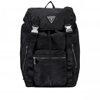 Rucksack Berlin Black, Farbe: schwarz, Marke: Guess, EAN: 7621235331337, Abmessungen in cm: 28.5x44x16, Bild 1 von 6