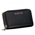 Geldbörse Clio Relove Recycle Nero, Farbe: schwarz, Marke: Valentino Bags, EAN: 8051941002136, Abmessungen in cm: 18.5x11x4, Bild 2 von 4