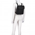 Rucksack Tromso Small 2.0 All Black, Farbe: schwarz, Marke: Kapten & Son, EAN: 4251145255534, Abmessungen in cm: 26x31x9.5, Bild 6 von 13
