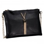 Umhängetasche Divina Nero Gold, Farbe: schwarz, Marke: Valentino Bags, EAN: 8054942441287, Abmessungen in cm: 25.5x17.5x2, Bild 2 von 7