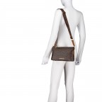 Umhängetasche Regina Relove Recycle BRAUN/Moro-Naturale, Farbe: braun, Marke: Valentino Bags, EAN: 8054942988706, Abmessungen in cm: 26.5x16.5x9, Bild 6 von 8