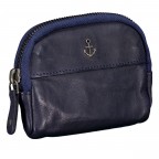 Schlüsseletui Anchor-Love Imke SL-13255 mit Kartenfächern Midnight Navy, Farbe: blau/petrol, Marke: Harbour 2nd, EAN: 4046478064690, Abmessungen in cm: 12x9x2, Bild 2 von 4