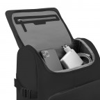 Rucksack Bali All Black, Farbe: schwarz, Marke: Kapten & Son, EAN: 4251145208370, Abmessungen in cm: 29.5x50x16, Bild 8 von 10