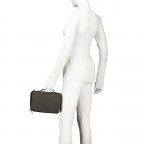 Kulturbeutel Bali Washbag zum Aufhängen All Black, Farbe: schwarz, Marke: Kapten & Son, EAN: 4251145245009, Abmessungen in cm: 23x17x11.5, Bild 4 von 7