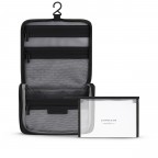 Kulturbeutel Bali Washbag zum Aufhängen All Black, Farbe: schwarz, Marke: Kapten & Son, EAN: 4251145245009, Abmessungen in cm: 23x17x11.5, Bild 6 von 7