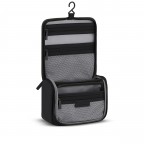 Kulturbeutel Bali Washbag zum Aufhängen All Black, Farbe: schwarz, Marke: Kapten & Son, EAN: 4251145245009, Abmessungen in cm: 23x17x11.5, Bild 5 von 7