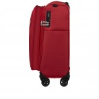 Koffer Base-Breeze Spinner 55 expandable Red, Farbe: rot/weinrot, Marke: Samsonite, EAN: 5400520322852, Abmessungen in cm: 40x55x23, Bild 4 von 16