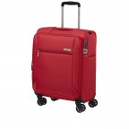 Koffer Base-Breeze Spinner 55 expandable Red, Farbe: rot/weinrot, Marke: Samsonite, EAN: 5400520322852, Abmessungen in cm: 40x55x23, Bild 2 von 16