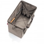 Reisetasche Allrounder L HELLBRAUN/Herringbone Mokka, Farbe: braun, Marke: Reisenthel, EAN: 4012013744464, Abmessungen in cm: 48x39.5x29, Bild 2 von 2