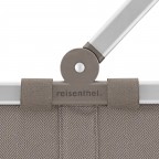 Einkaufskorb Carrybag HELLBRAUN/Herringbone Mokka, Farbe: braun, Marke: Reisenthel, EAN: 4012013744105, Abmessungen in cm: 48x29x28, Bild 5 von 5