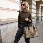 Tasche Daily Shopper Jaquard Brown, Farbe: braun, Marke: Reisenthel, EAN: 4012013744181, Abmessungen in cm: 42x35x17, Bild 3 von 4