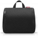 Kulturbeutel Toiletbag XL zum Aufhängen Mesh Black, Farbe: schwarz, Marke: Reisenthel, EAN: 4012013743962, Abmessungen in cm: 28x25x10, Bild 2 von 4