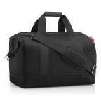 Reisetasche Allrounder L Mesh Black, Farbe: schwarz, Marke: Reisenthel, EAN: 4012013744471, Abmessungen in cm: 48x39.5x29, Bild 1 von 4