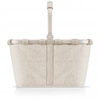 Einkaufskorb Carrybag Teddy Sand, Farbe: beige, Marke: Reisenthel, EAN: 4012013744075, Abmessungen in cm: 48x29x28, Bild 2 von 6